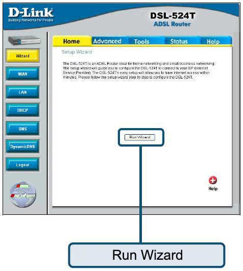 D-Link DSL-524T adsl solution